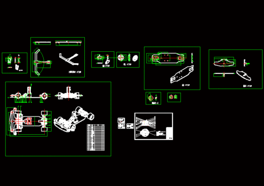 自动避障减震小车的设计【三维SW 含仿真动画】【13张CAD图纸+文档缩略图